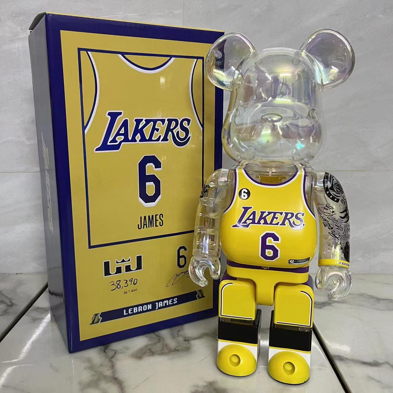 400% BEARBRICK - LAKERS LEBRON JAMES