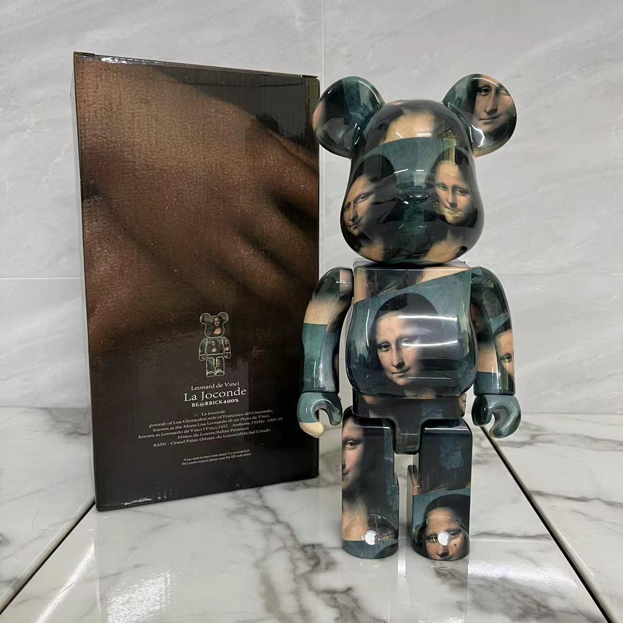 400% BEARBRICK - LA JACONDE (MONA LISA)